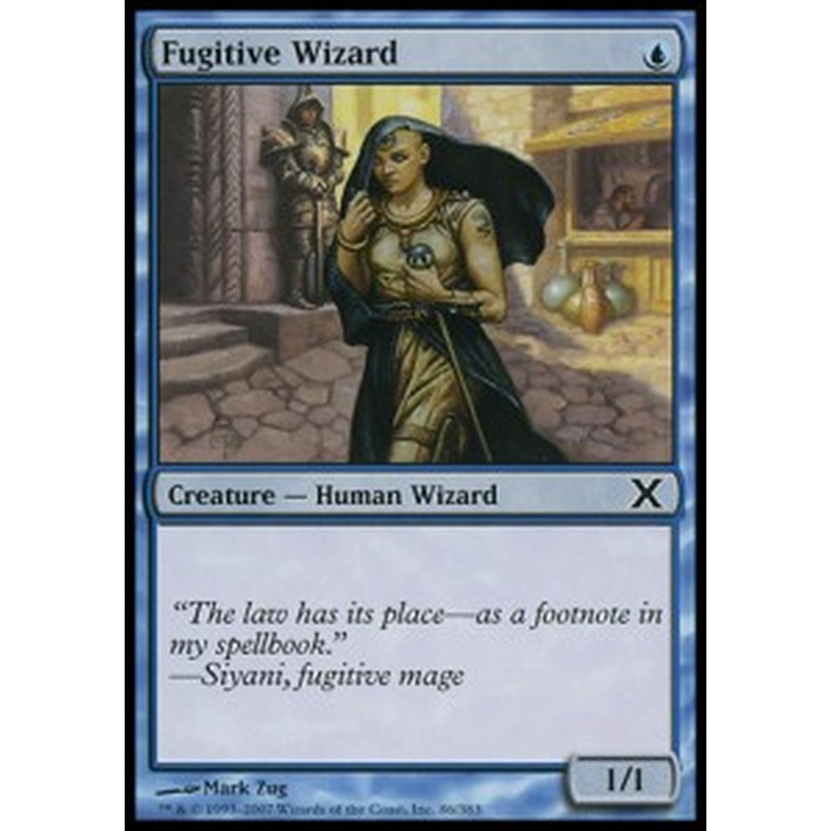 Fugitive Wizard - Mago Fuggitivo - [10E] [NM]