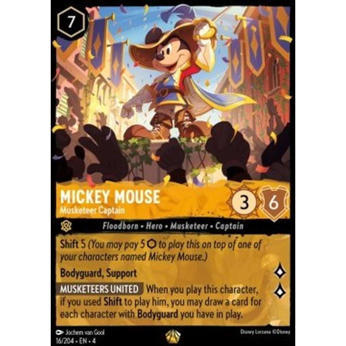 Mickey Mouse - Musketeer Captain - Mickey Mouse - Musketeer Captain - [4URS] [NM]