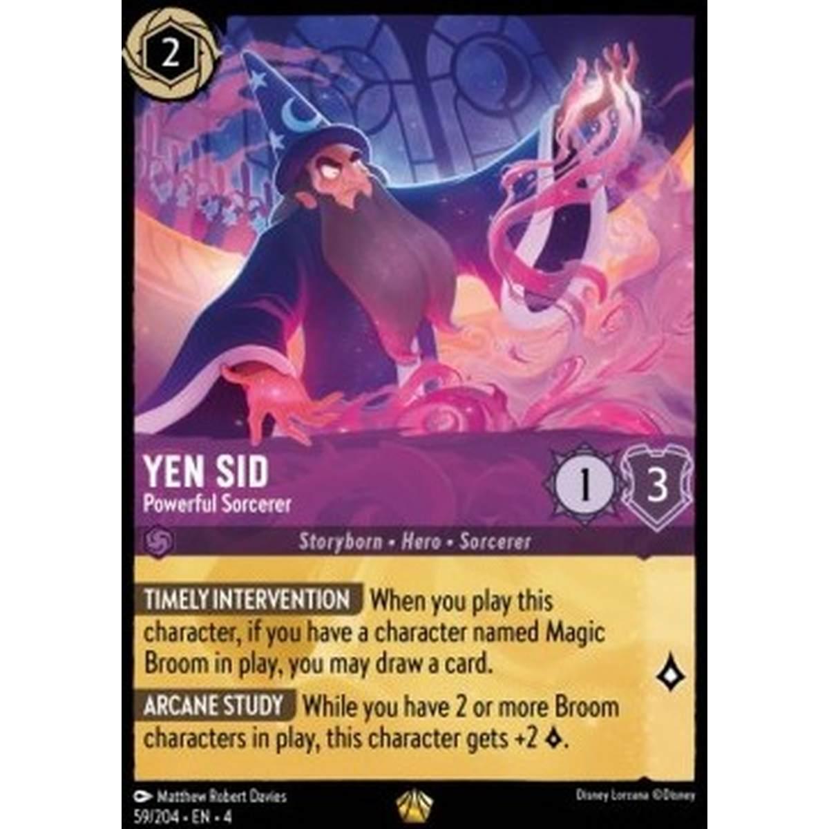 Yen Sid - Powerful Sorcerer (V.1) - Yen Sid - Powerful Sorcerer (V.1) - [4URS] [NM]