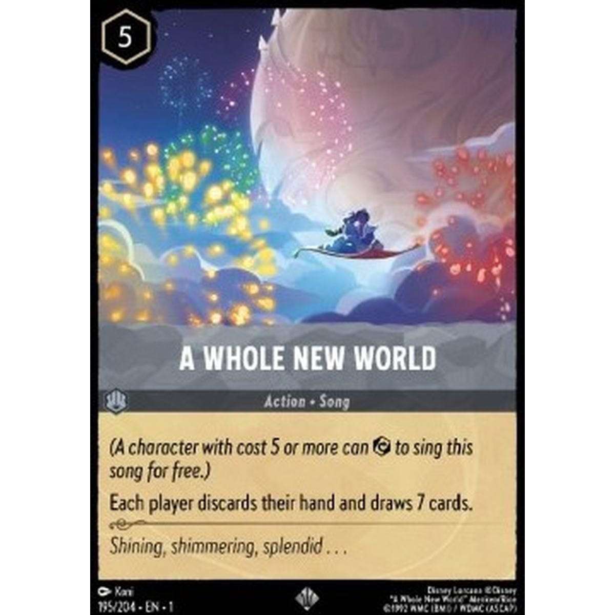 A Whole New World - A Whole New World - [1TFC] [NM] [Foil]