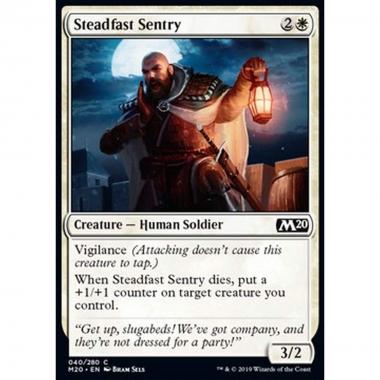 Steadfast Sentry - Sentinella Risoluta - [M20] [NM]