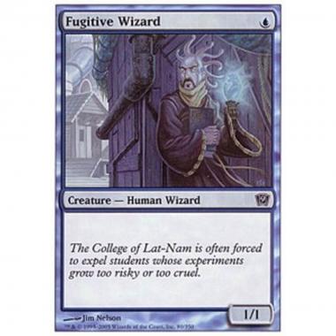 Fugitive Wizard - Mago Fuggitivo - [9ED] [NM]