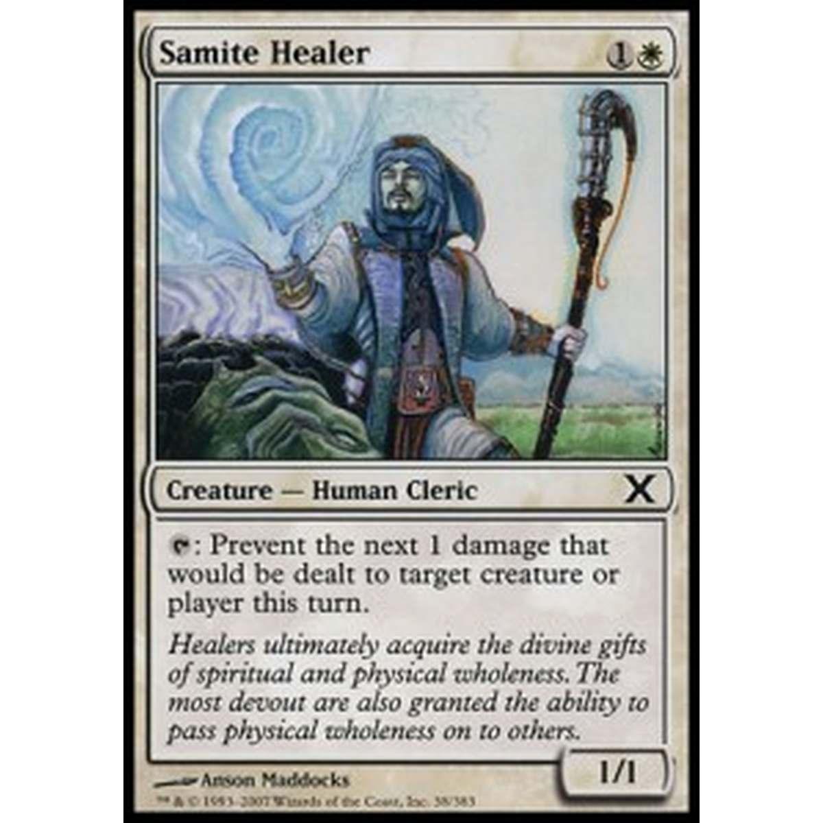 Samite Healer - Guaritore Bianco - [10E] [NM]