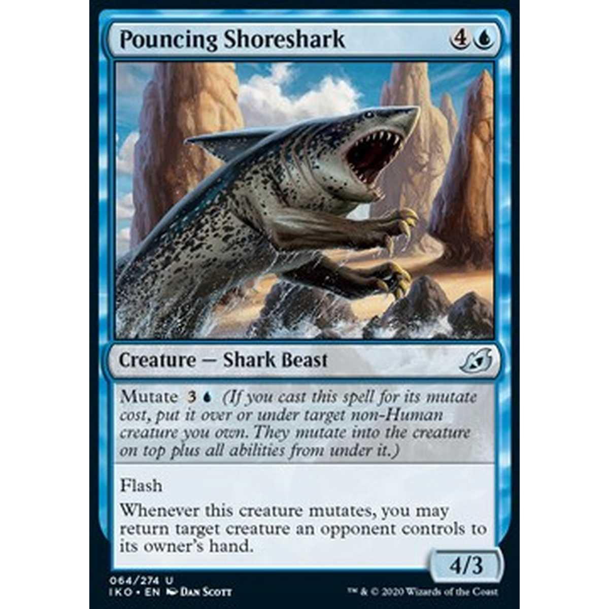 Pouncing Shoreshark - Geosqualo Scattante - [IKO] [NM]
