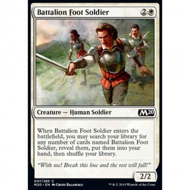 Battalion Foot Soldier - Fante del Battaglione - [M20] [NM] [Foil]