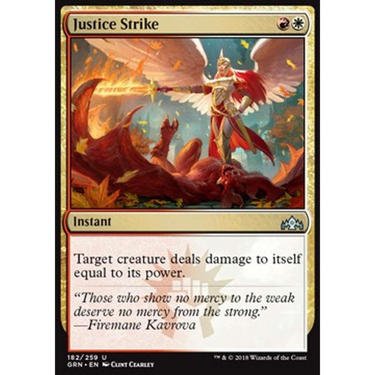 Justice Strike - Colpo della Giustizia - [GRN] [NM]