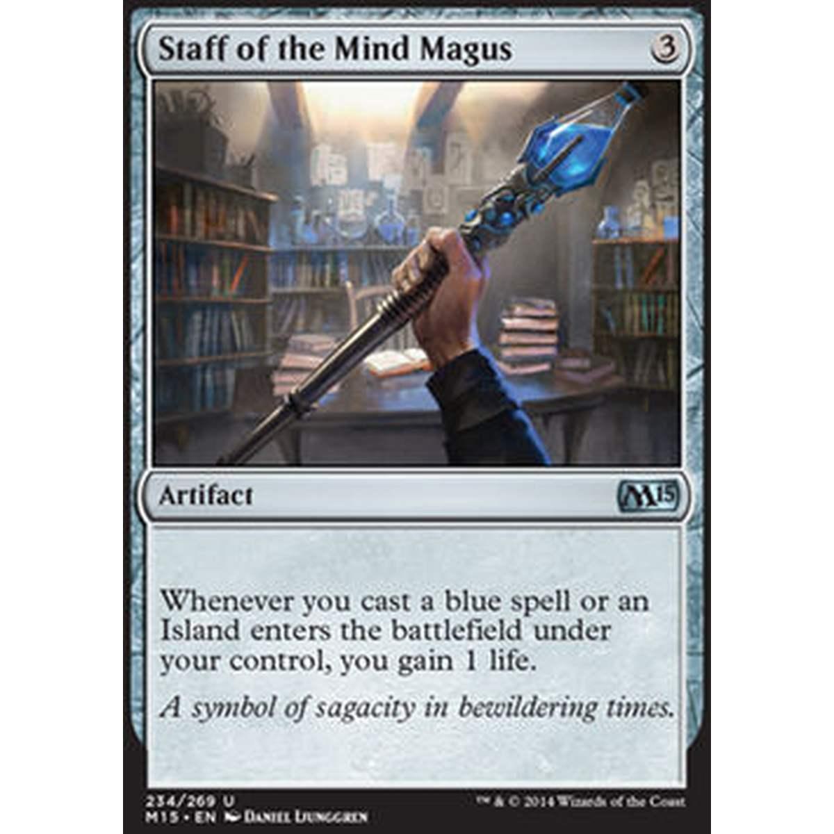 Staff of the Mind Magus - Bastone del Magus Mentale - [M15] [NM]