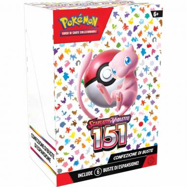151 Scarlatto e Violetto - Pokemon Bundle 6 Buste Italiano