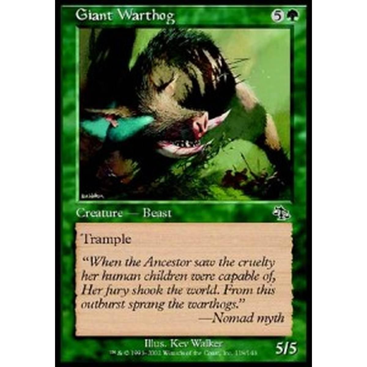 Giant Warthog - Facocero Gigante - [JUD] [NM]