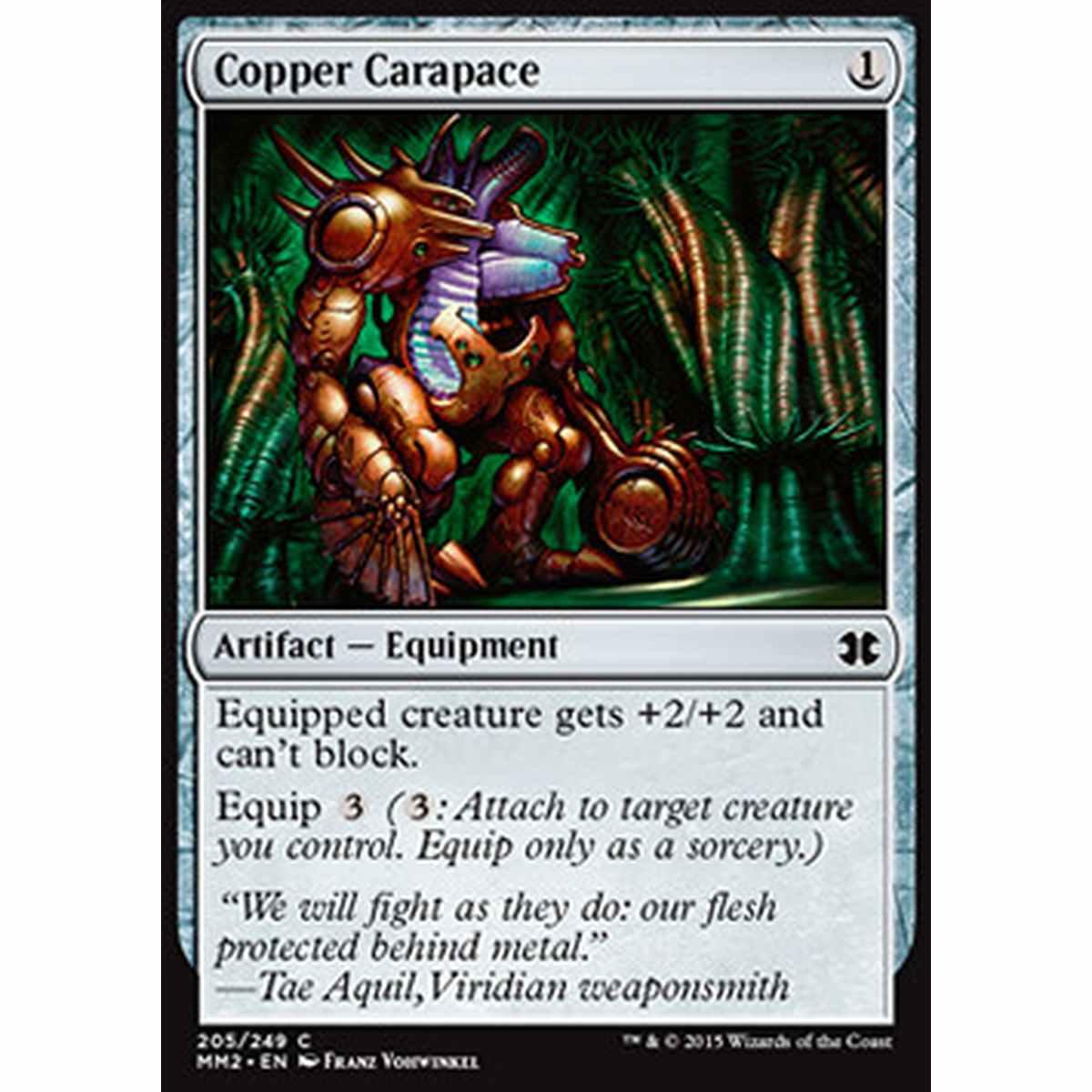 Copper Carapace - Copper Carapace - [MM2] [NM] [Foil]