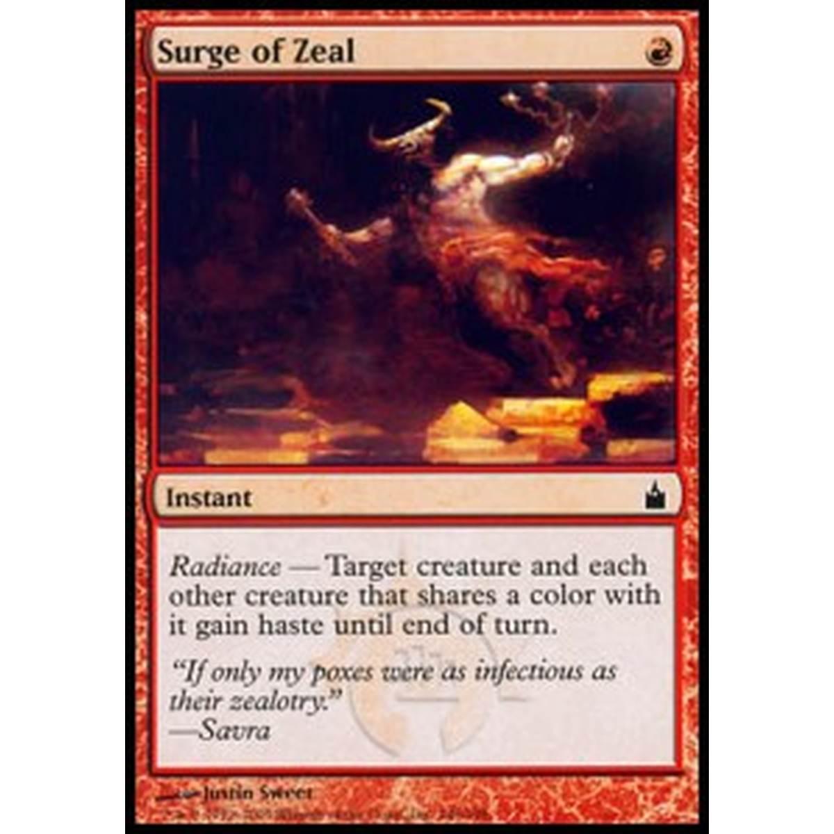 Surge of Zeal - Impeto di Fanatismo - [RAV] [EX] [Foil]