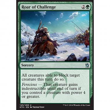 Roar of Challenge - Ruggito di Sfida - [KTK] [NM] [Foil]