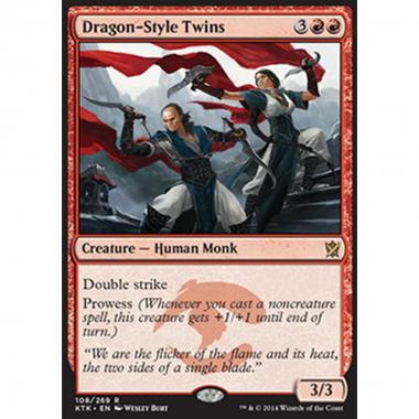 Dragon-Style Twins - Gemelli dello Stile Draconico - [KTK] [NM] [Foil]