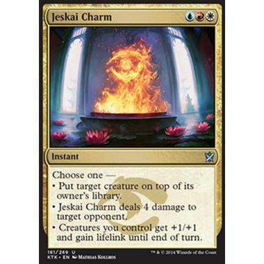 Jeskai Charm - Talismano Jeskai - [KTK] [NM] [Foil]