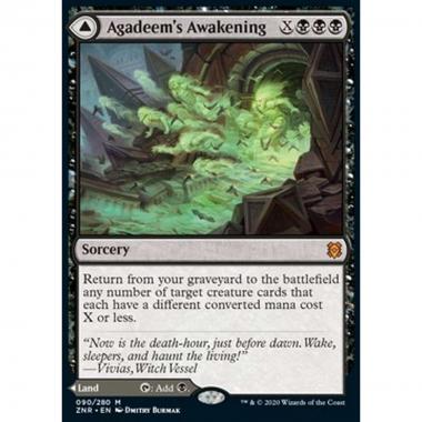 Agadeem's Awakening // Agadeem, the Undercrypt - Agadeem's Awakening // Agadeem, the Undercrypt - [ZNR] [NM]