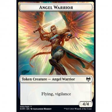 Angel Warrior Token (White 4/4 Vigilance) - Angel Warrior Token (White 4/4 Vigilance) - [XKHM] [NM]