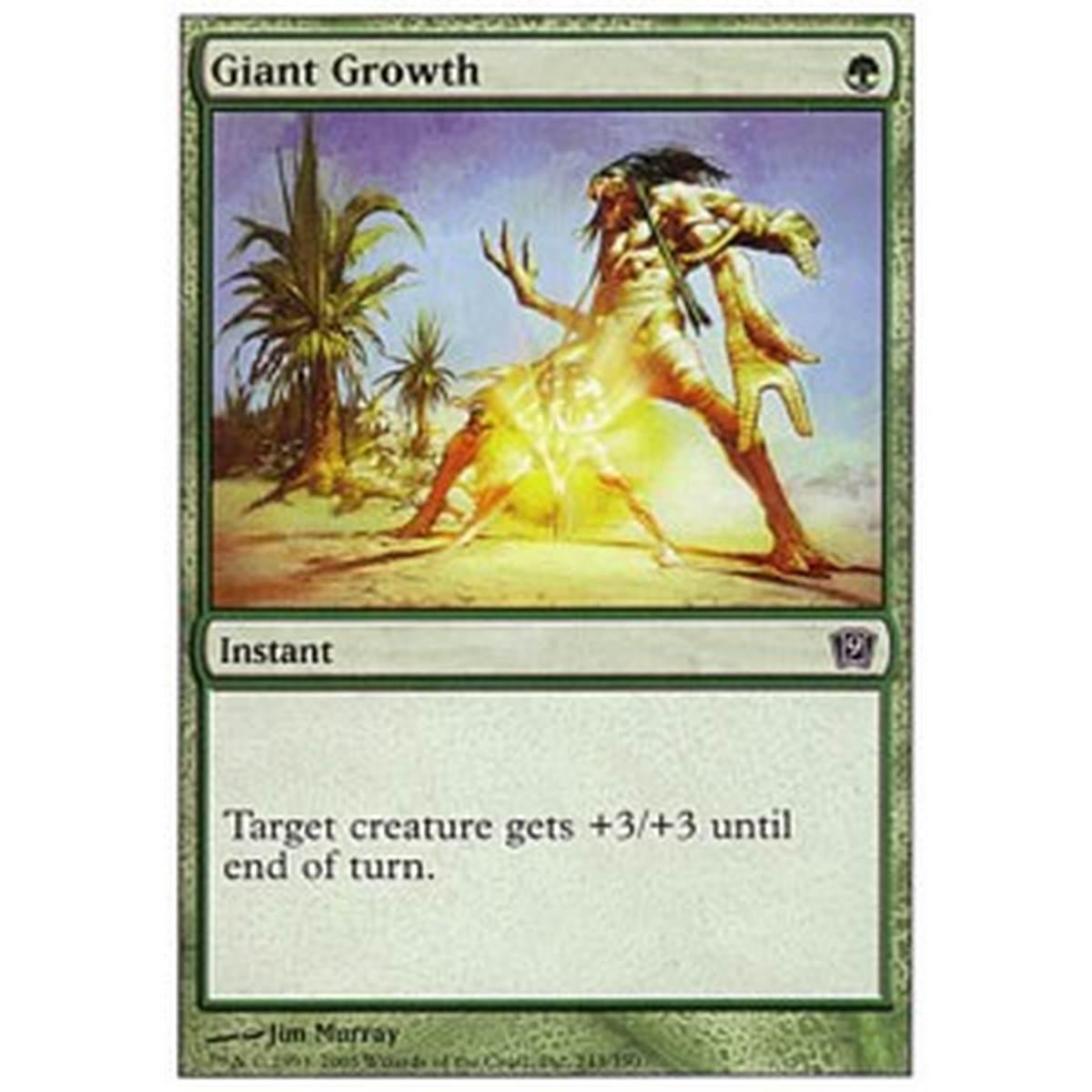 Giant Growth - Crescita Gigante - [9ED] [NM]