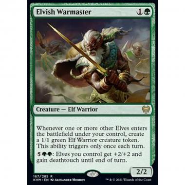 Elvish Warmaster - Elvish Warmaster - [KHM] [NM]