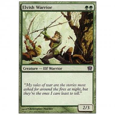 Elvish Warrior - Guerriero Elfico - [9ED] [NM]