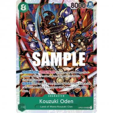Kouzuki Oden (OP02-030) (V.1) - Kouzuki Oden (OP02-030) (V.1) - [OP02] [NM]