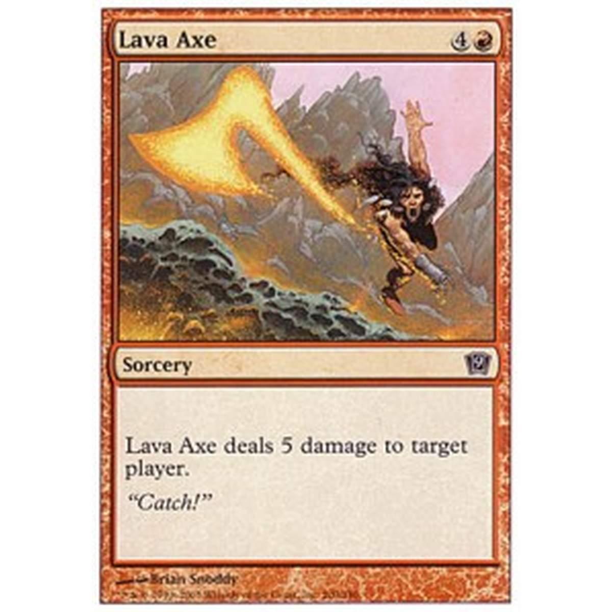 Lava Axe - Ascia di Lava - [9ED] [NM]