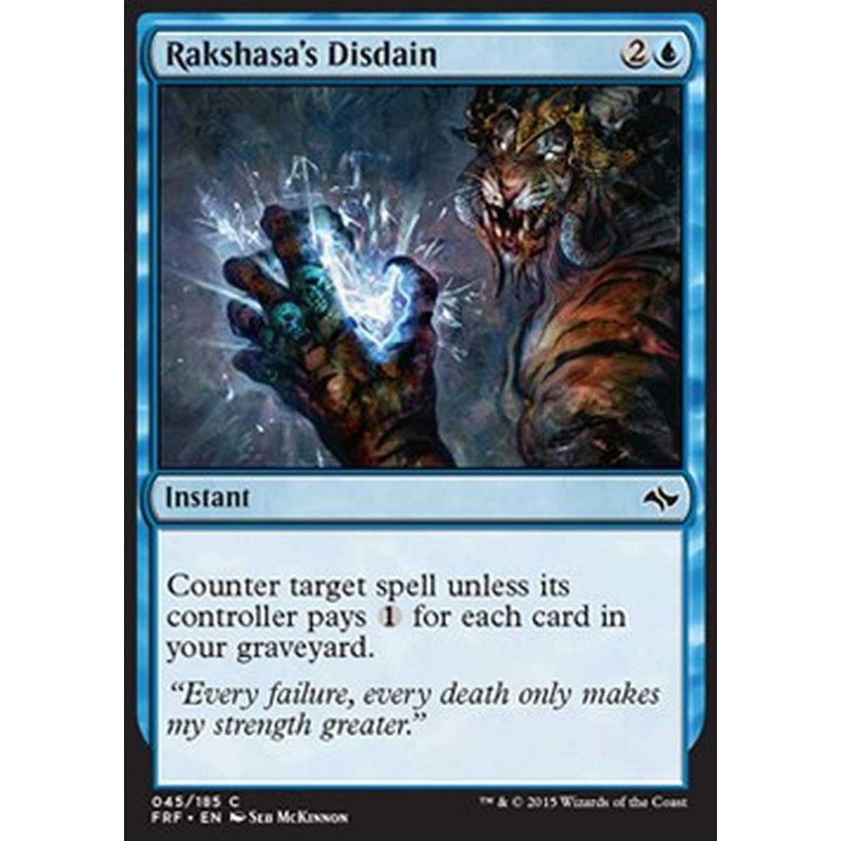 Rakshasa's Disdain - Sdegno dei Rakshasa - [FRF] [NM]