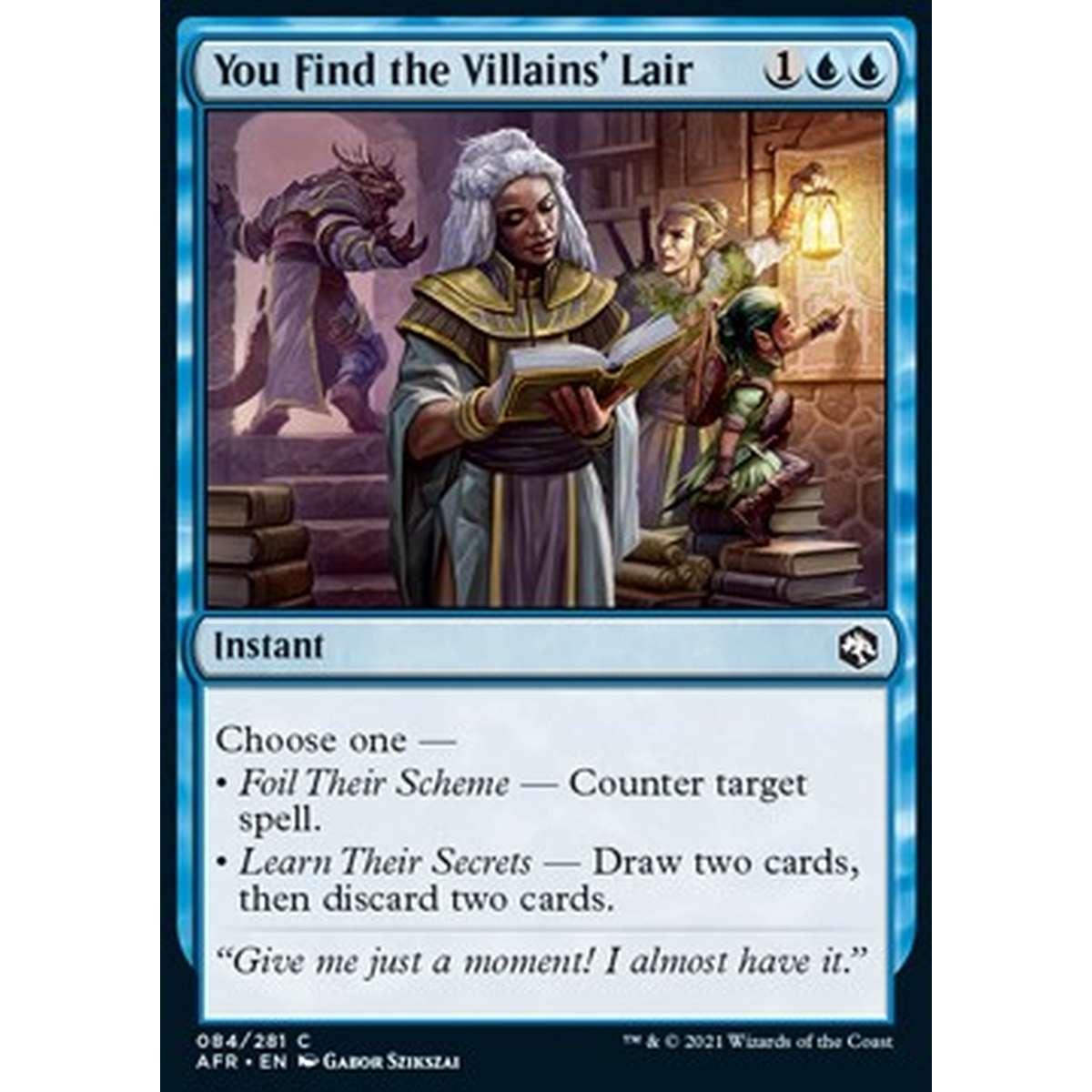 You Find the Villains' Lair - Trovate il Covo del Nemico - [AFR] [NM]