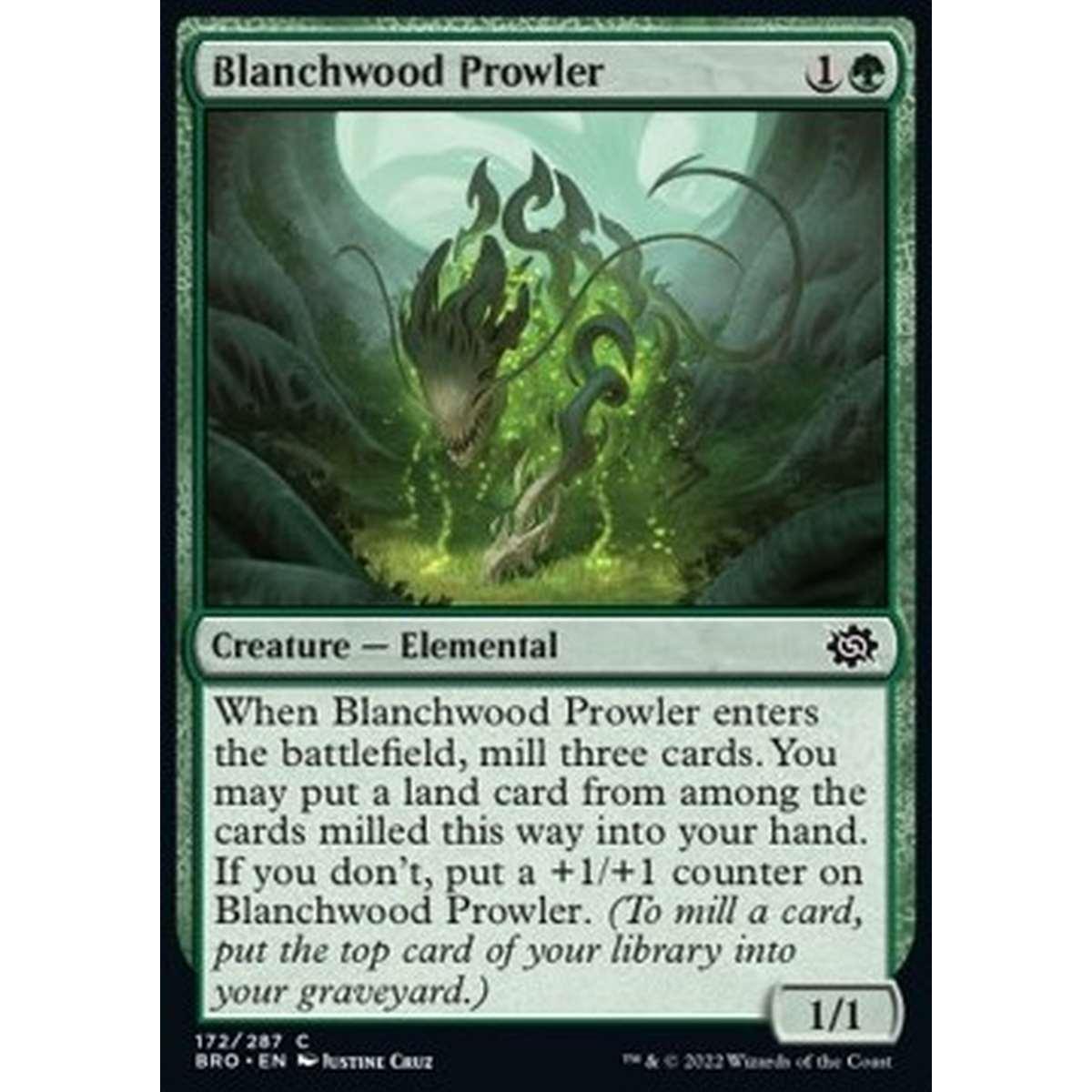 Blanchwood Prowler - Predatore di Boscopallido - [BRO] [NM]