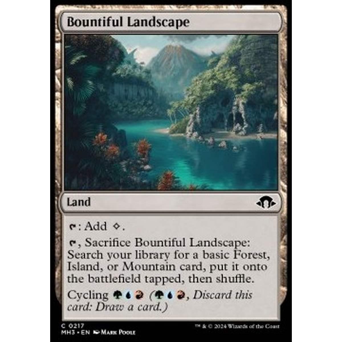 Bountiful Landscape - Bountiful Landscape - [MH3] [NM] [Foil]