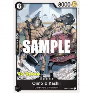 Oimo & Kashii (OP04-078) - Oimo & Kashii (OP04-078) - [OP04P] [NM]
