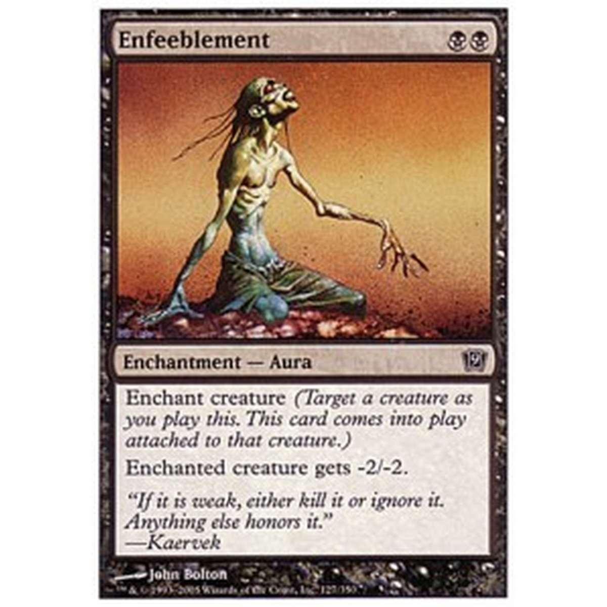 Enfeeblement - Debilitazione - [9ED] [NM]