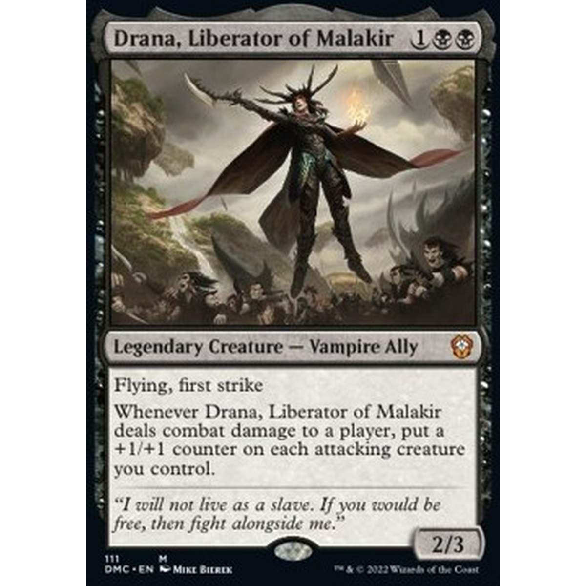 Drana, Liberator of Malakir - Drana, Liberator of Malakir - [DMC] [NM]