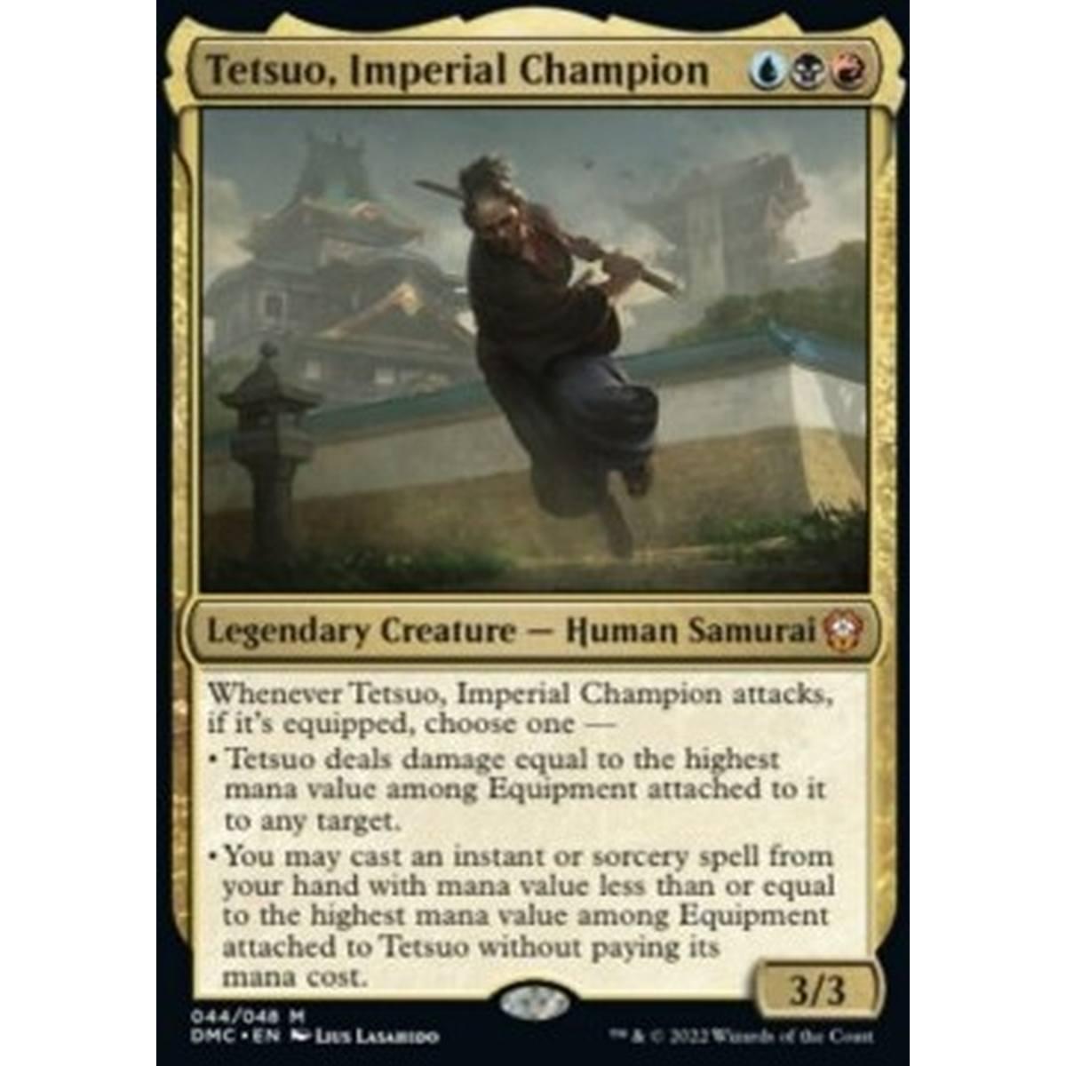 Tetsuo, Imperial Champion - Tetsuo, Imperial Champion - [DMC] [NM] [Foil]