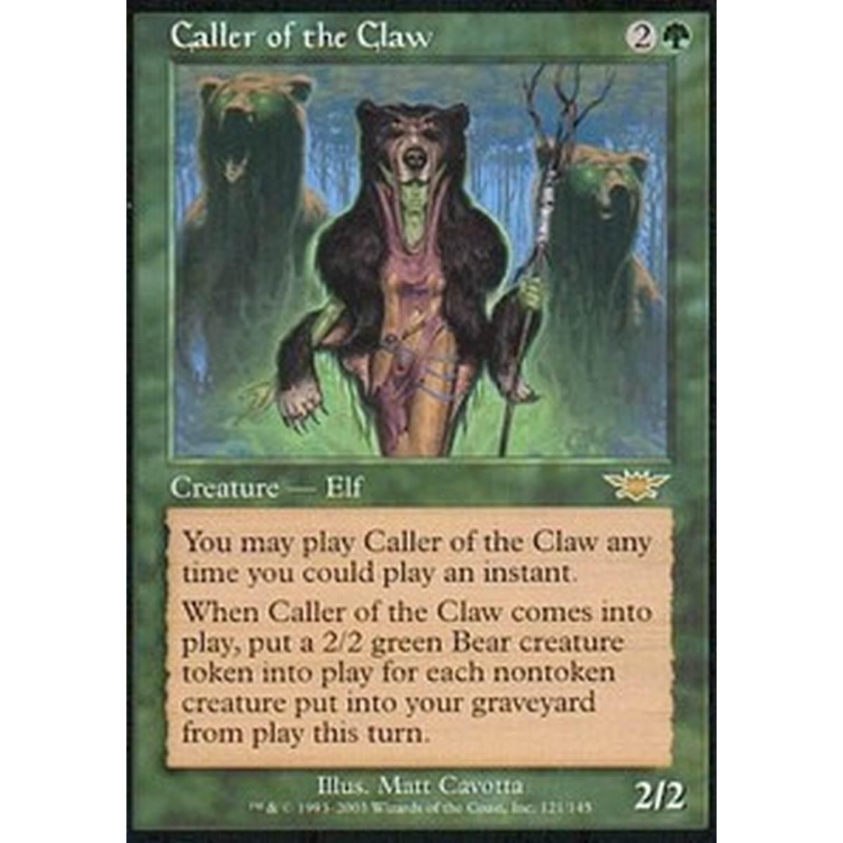 Caller of the Claw - Caller of the Claw - [LGN] [EX]