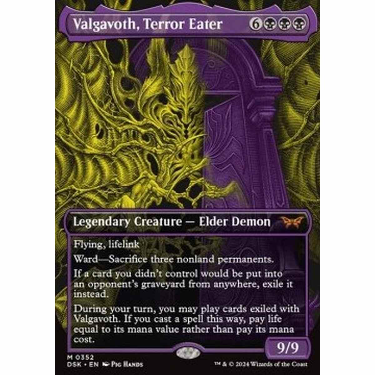 Valgavoth, Terror Eater (V.1) - Valgavoth, Terror Eater (V.1) - [XDSK] [NM]