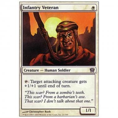 Infantry Veteran - Fante Veterano - [9ED] [NM]