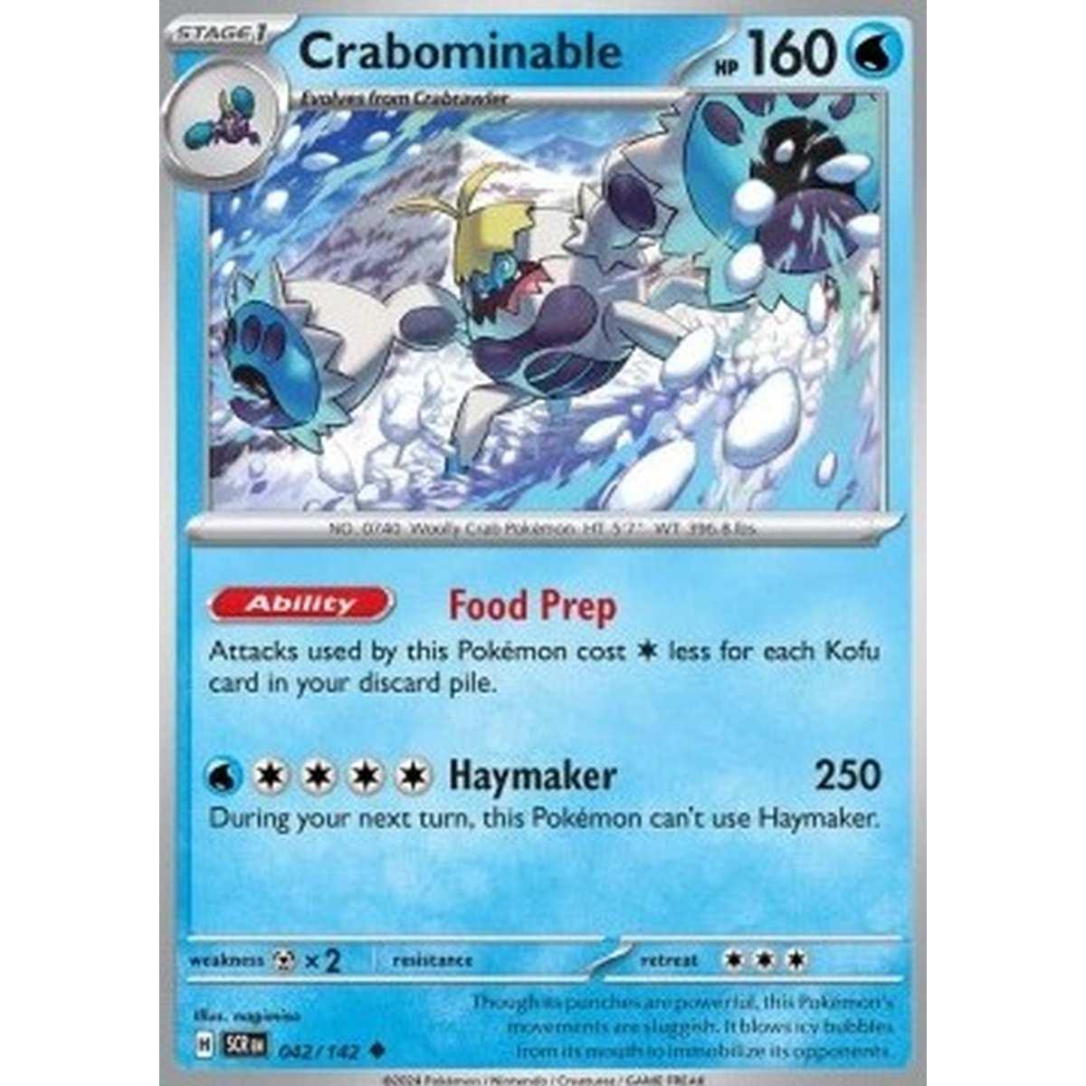 Crabominable  - Crabominable  - [SCR] [NM]