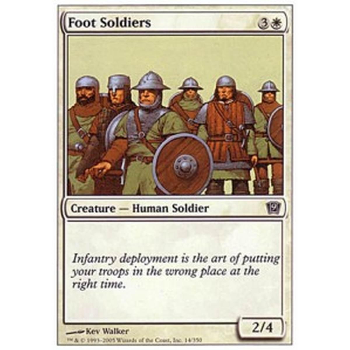 Foot Soldiers - Soldati Appiedati - [9ED] [NM]