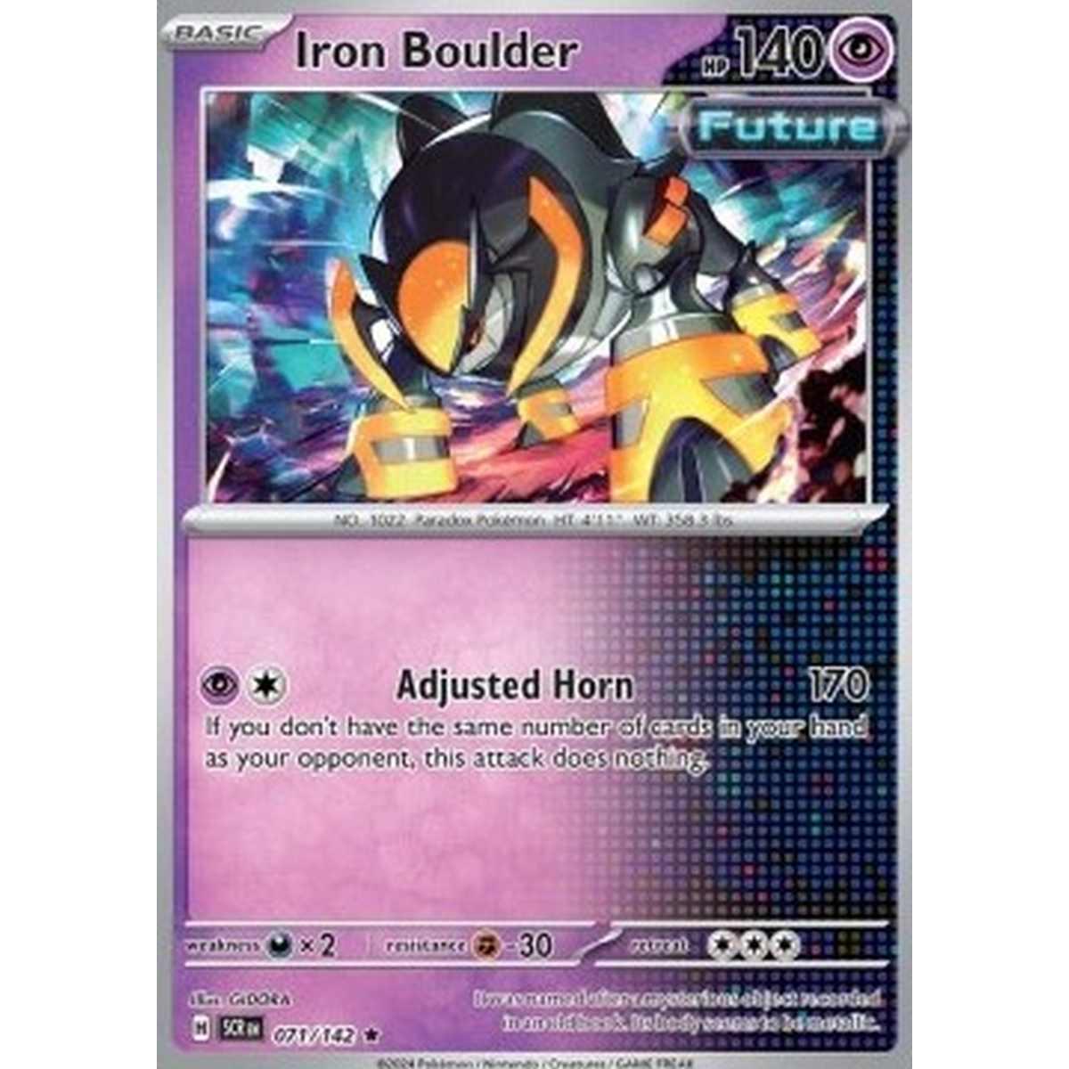 Iron Boulder  - Massoferreo  - [SCR] [NM]
