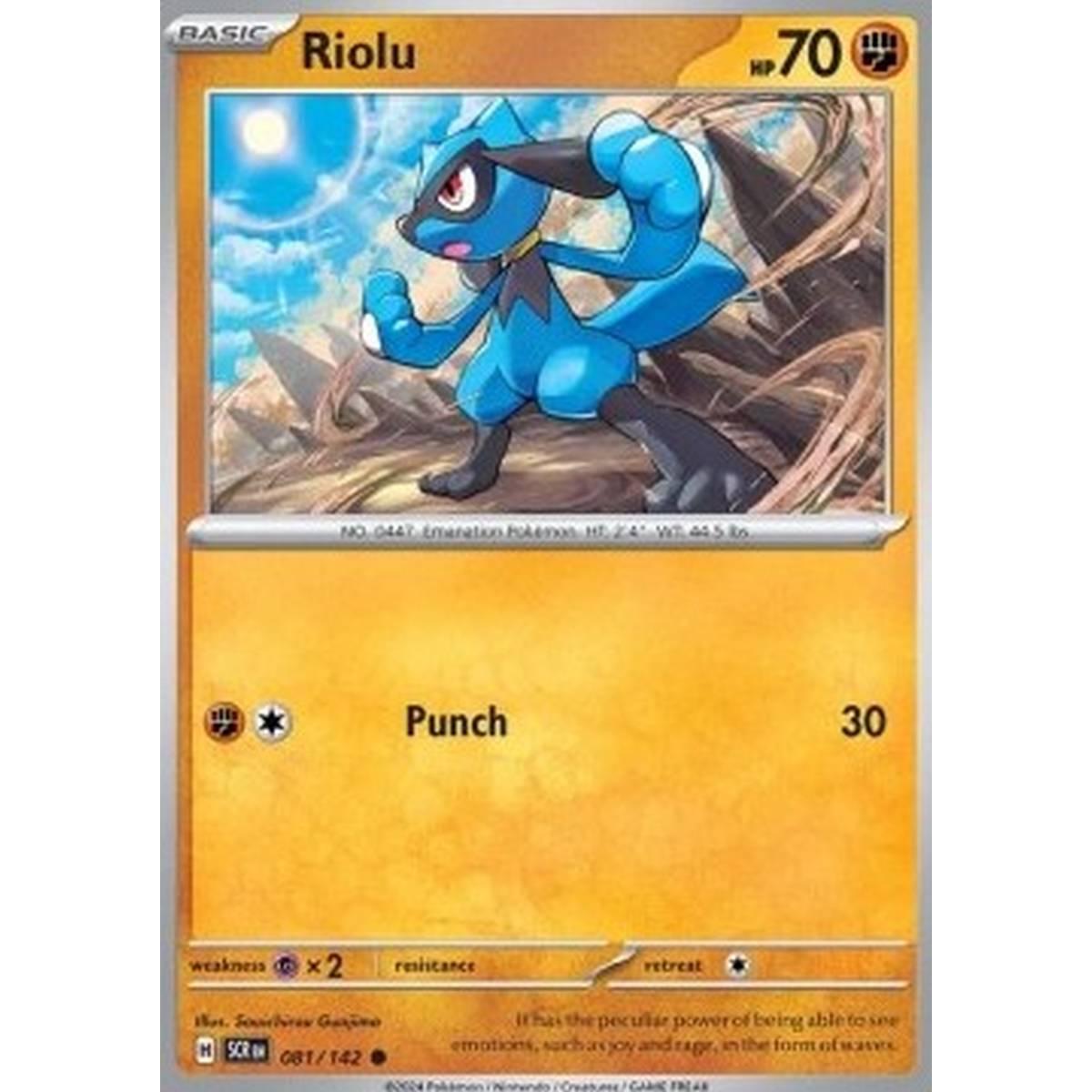 Riolu  - Riolu  - [SCR] [NM]