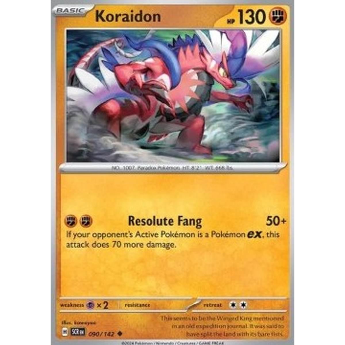 Koraidon  - Koraidon  - [SCR] [NM]
