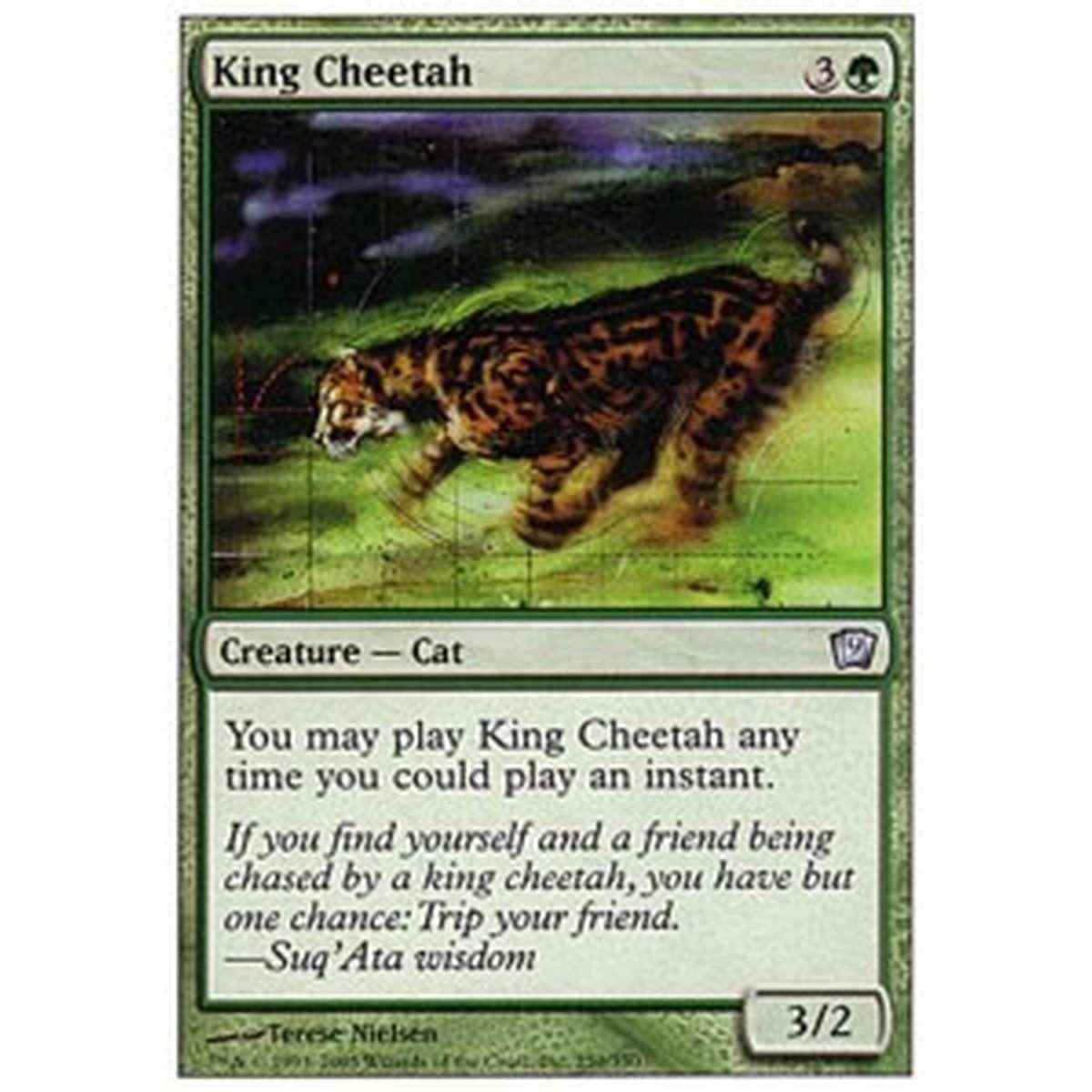 King Cheetah - Ghepardo Reale - [9ED] [EX]