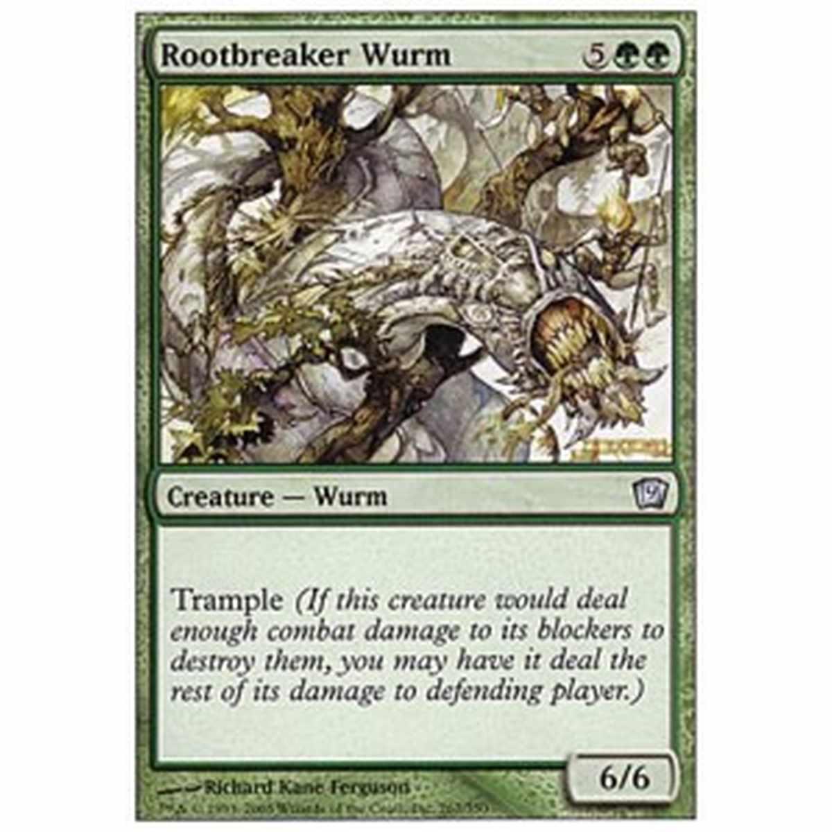 Rootbreaker Wurm - Wurm Spezzaradici - [9ED] [NM]