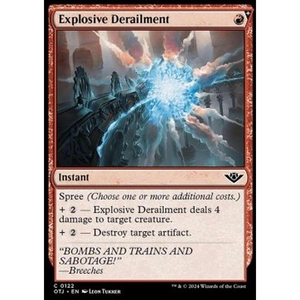 Explosive Derailment - Explosive Derailment - [OTJ] [NM] [Foil]