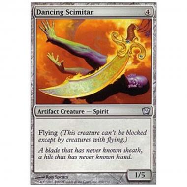 Dancing Scimitar - Scimitarra Danzante - [9ED] [NM]