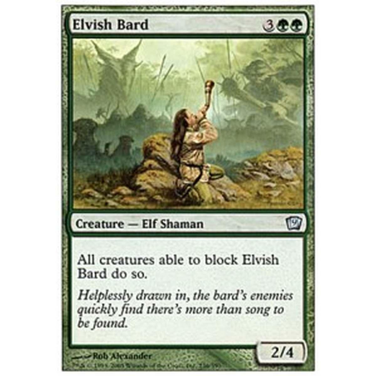 Elvish Bard - Bardo degli Elfi - [9ED] [EX]