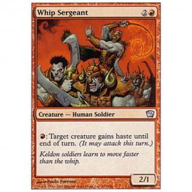 Whip Sergeant - Sergente Fustigatore - [9ED] [EX]