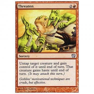 Threaten - Minacciare - [9ED] [NM]