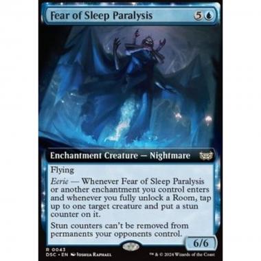 Fear of Sleep Paralysis - Fear of Sleep Paralysis - [XDSC] [NM]