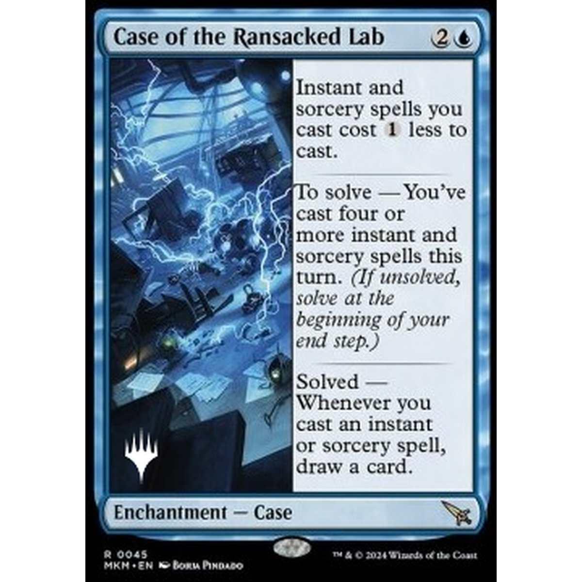 Case of the Ransacked Lab (V.2) - Caso del Laboratorio Saccheggiato (V.2) - [PMKM] [NM]